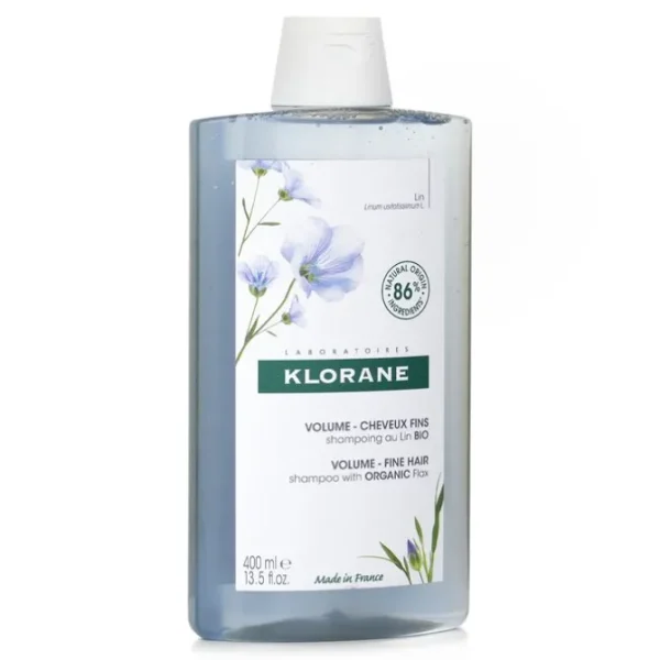 Shampoo With Organic Flax (Volume Fine Hair)