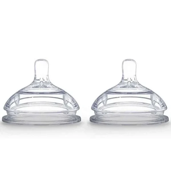 Silicone Replacement Nipples 1 hole Medium Flow 0-3 months