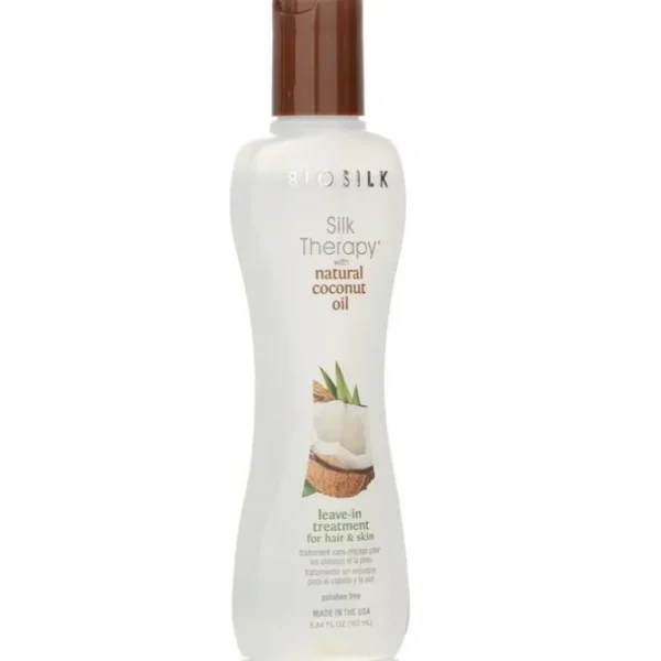 Silk Therapy with Coconut Oil Leave-In Treatment (For Hair & Skin)