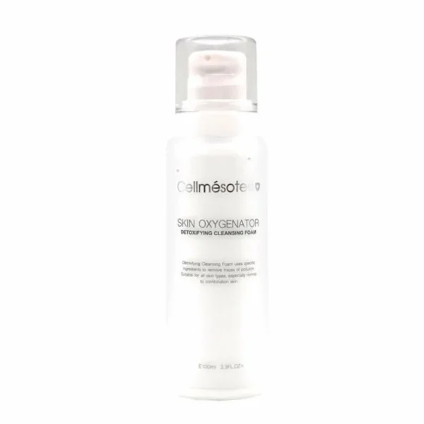 Skin Oxygenator Detoxifying Cleansing Foam (Make Up Removing, Exfolianes, Pore Minimizing) (e100ml) CM008