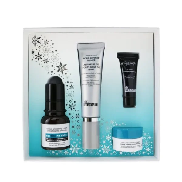 Skincare Wishlist Kit: Pore Refiner Primer 30ml+ Wrinkle Smoothing Cream 15g+ Microdermabrasion 7.5g+ Hyaluronic Cream 10g