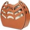 Small kayan round bucket bag