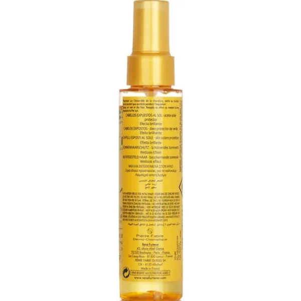 Solaire Sun Ritual Protective Summer Oil - Shiny Effect (Hair Exposed To The Sun)