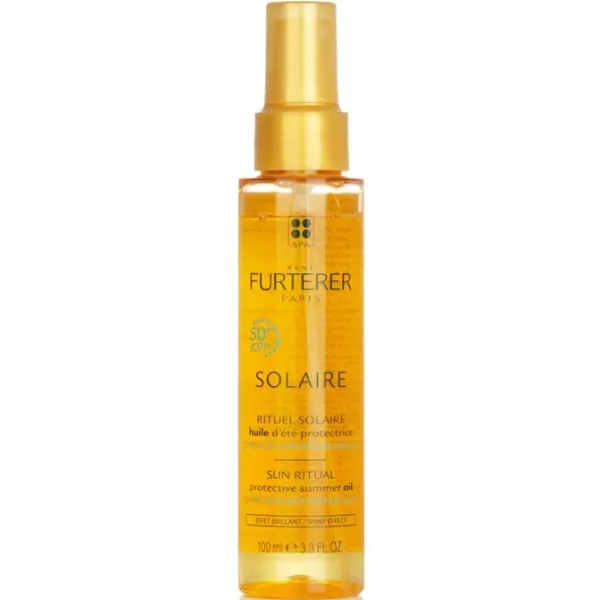 Solaire Sun Ritual Protective Summer Oil - Shiny Effect (Hair Exposed To The Sun)