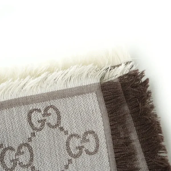 Square Scarf 281942 Beige/L. Brown