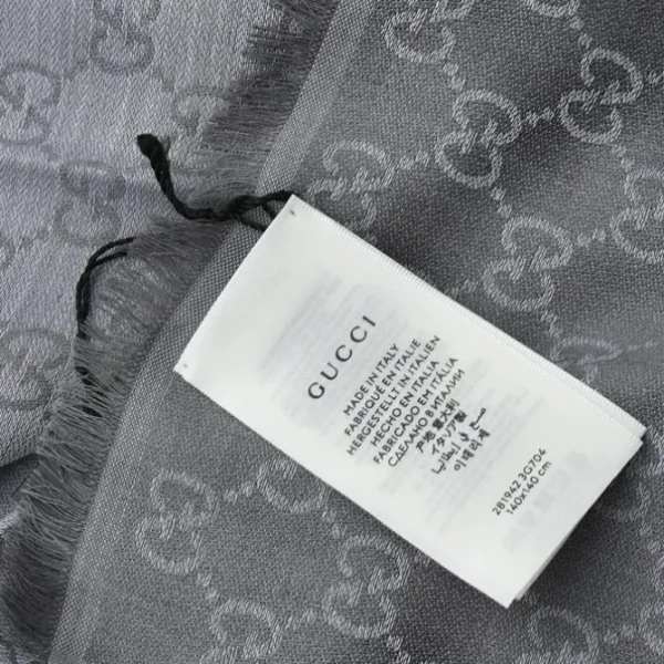 Square Scarf 281942 Grey