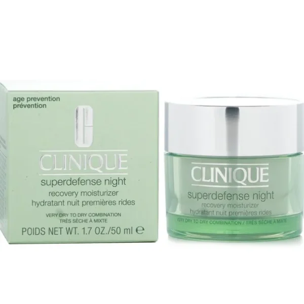 Superdefense Night Recovery Moisturizer - For Very Dry To Dry Combination
