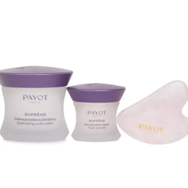 Supreme Global Total Youth Care Ritual Gift Set: Sublimating Youth Cream 50ml + Youth Eye Care 15ml + Mini GuaSha 1pc