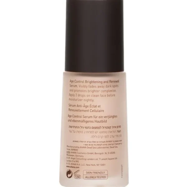 Time To Smooth Age Control Brightening and Renewal Serum