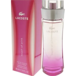 Touch of Pink by Lacoste for Women - 3 oz EDT Spray