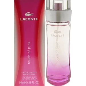 Touch of Pink by Lacoste for Women - 3 oz EDT Spray