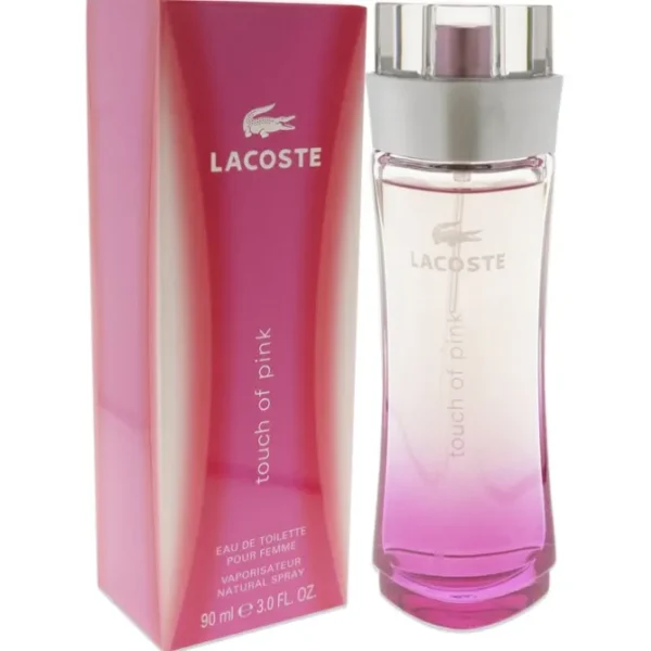 Touch of Pink by Lacoste for Women - 3 oz EDT Spray