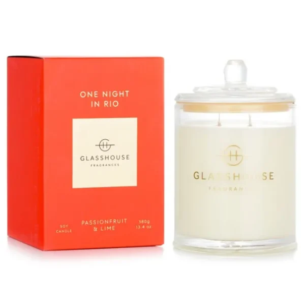 Triple Scented Soy Candle - One Night In Rio (Passionfruit & Lime)