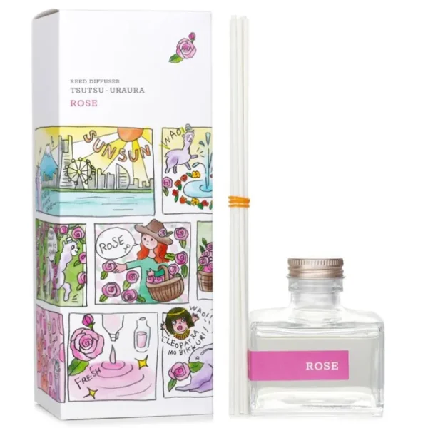 Tsutsu Uraura Deodorant Reed Diffuser - Rose