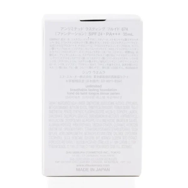 Unlimited Breathable Lasting Foundation SPF 24