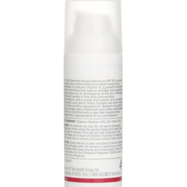 UV AOX Elements Tinted Mineral Face Sunscreen SPF 50