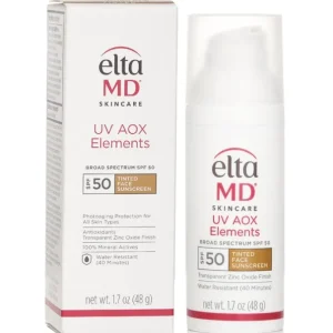 UV AOX Elements Tinted Mineral Face Sunscreen SPF 50