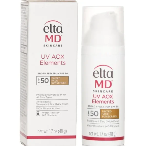 UV AOX Elements Tinted Mineral Face Sunscreen SPF 50
