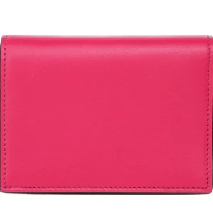 Valentino Flap French Wallet -Fushcia