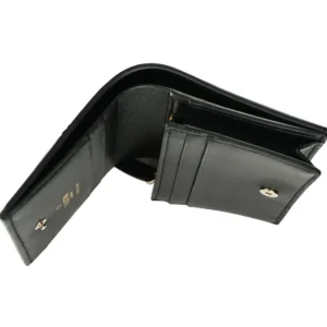 Valentino Flap French Wallet - Black