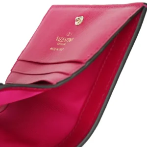Valentino Flap French Wallet -Fushcia