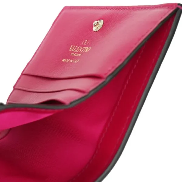Valentino Flap French Wallet -Fushcia