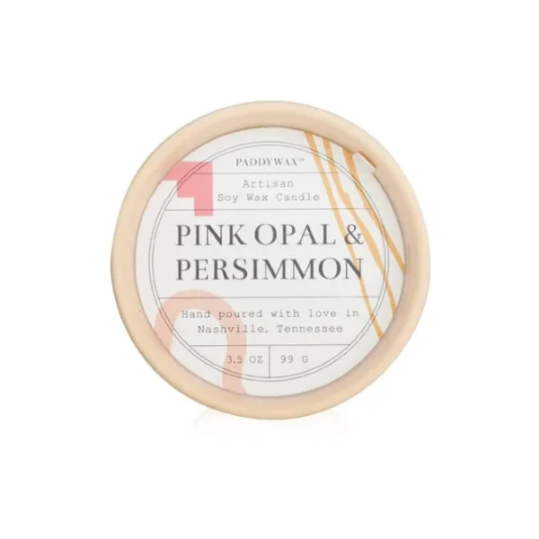 Wabi Sabi Candle - Pink Opal & Persimmon