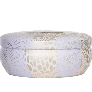 3 Wick Decorative Tin Candle - Santal Vanille