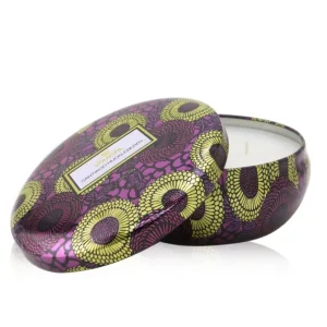 3 Wick Decorative Tin Candle - Santiago Huckleberry