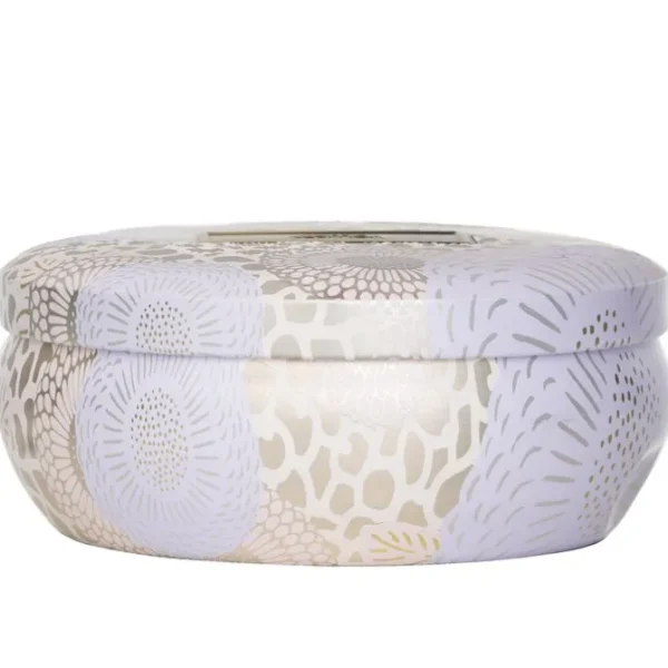 3 Wick Decorative Tin Candle - Santal Vanille