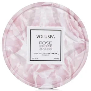 2 Wick Tin Candle - Rose Colored Glasses