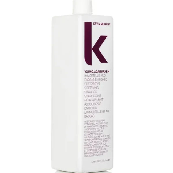 Young.Again.Wash (Immortelle and Baobab Infused Restorative Softening Shampoo - To Dry Brittle Hair)