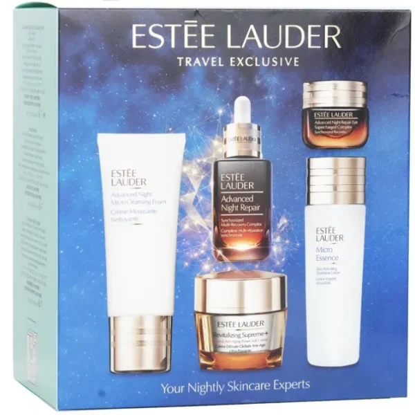 Your Nightly Skincare Experts: ANR 50ml+ Revitalizing Supreme+ Soft Cream 50ml+ Eye Supercharged 15ml+ Micro Cleans...