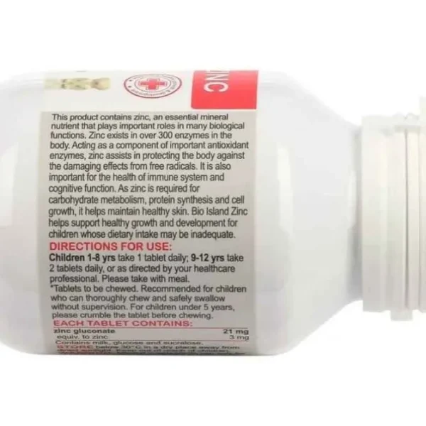 Zinc Chewable Tablets