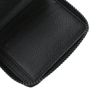 Zip-around compact wallet