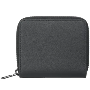 Zip-around compact wallet